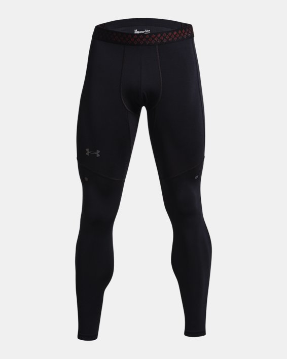 Men's UA RUSH™ SmartForm Leggings in Black image number 5